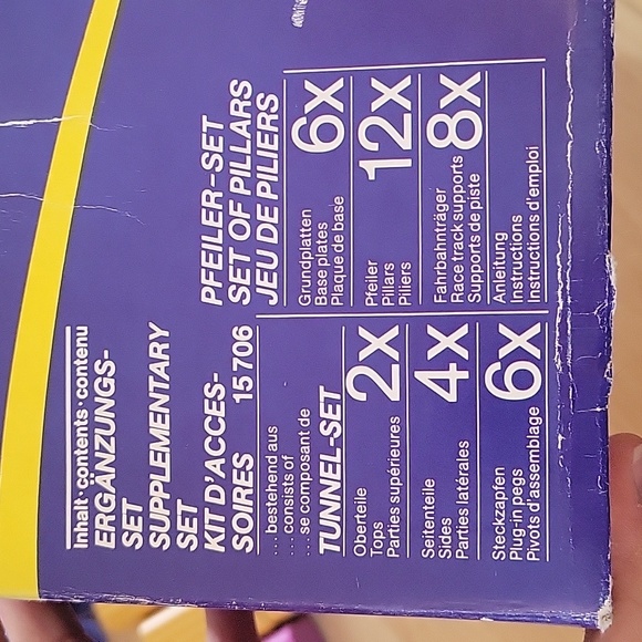 Vintage Carrera Strax The Fantastic Tracks kit supplementary-set 15 706 in box - Picture 3 of 9